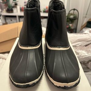 Style & Co. Non-slip Heidie Boot- Black